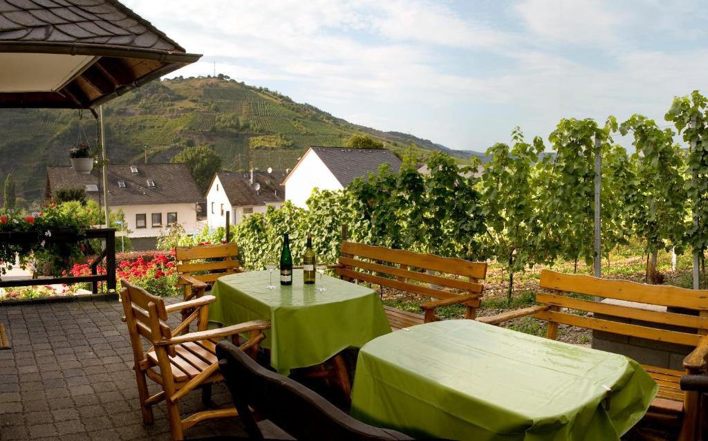 مبيت وإفطار Burg  Ferienweingut Hirschen Schulstrasse المظهر الخارجي الصورة